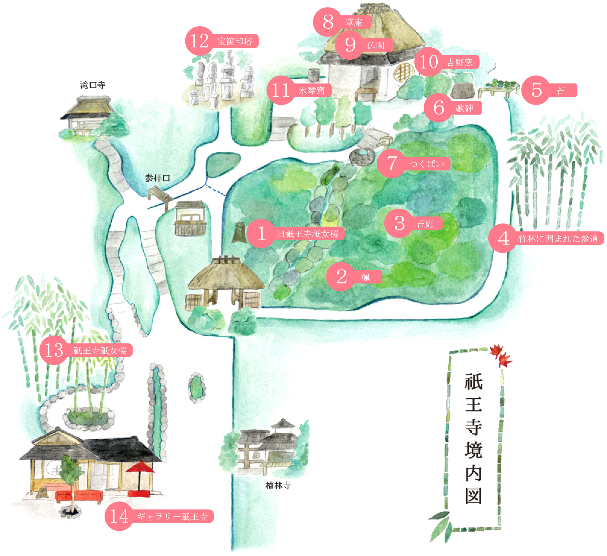 境内案内図